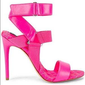 Alice + Olivia Pink Strappy Sandal